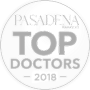 Pasadena Magazine Top Doctors 2018 badge
